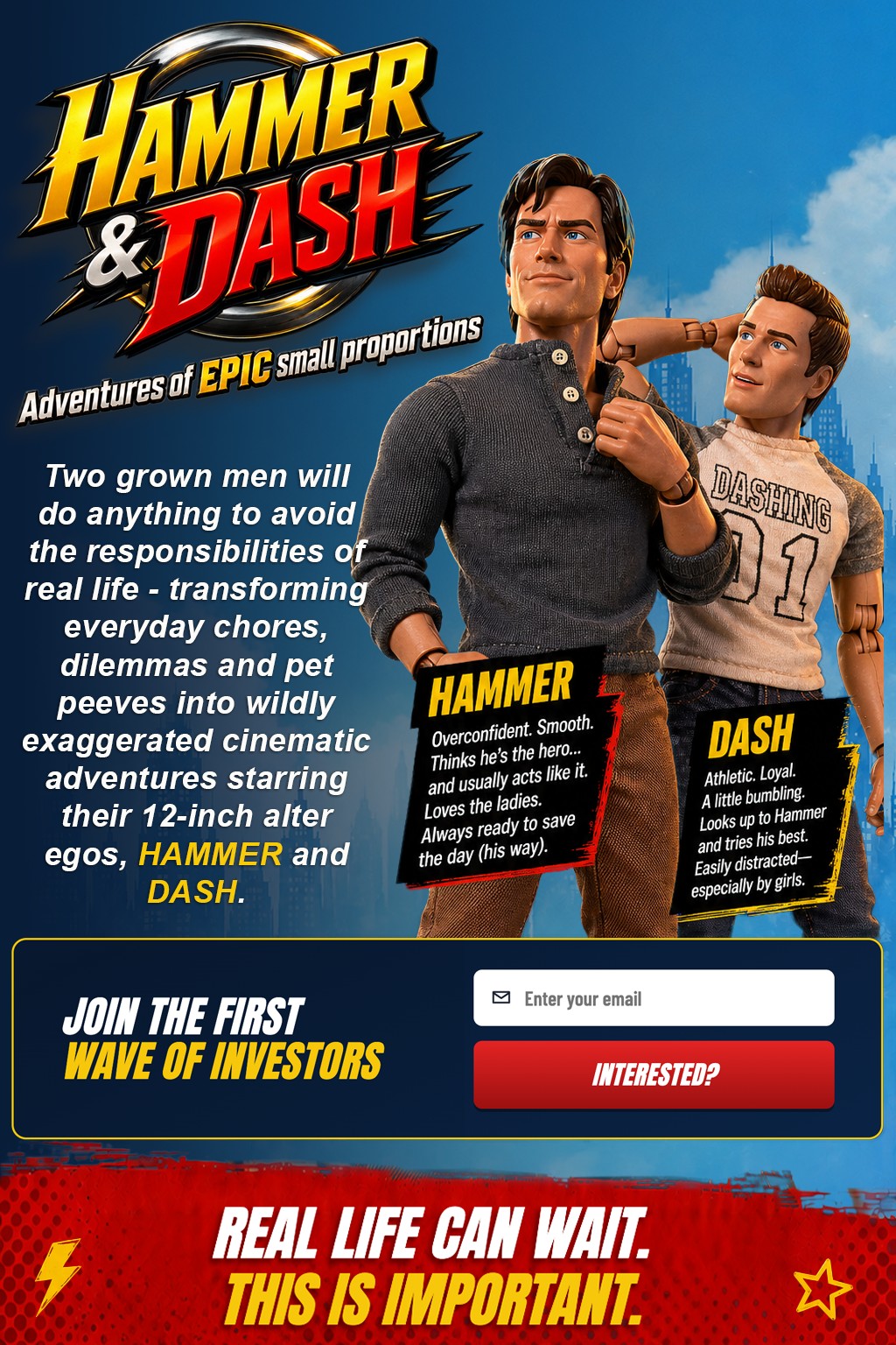 Hammer & Dash — Adventures of Epic Small Proportions